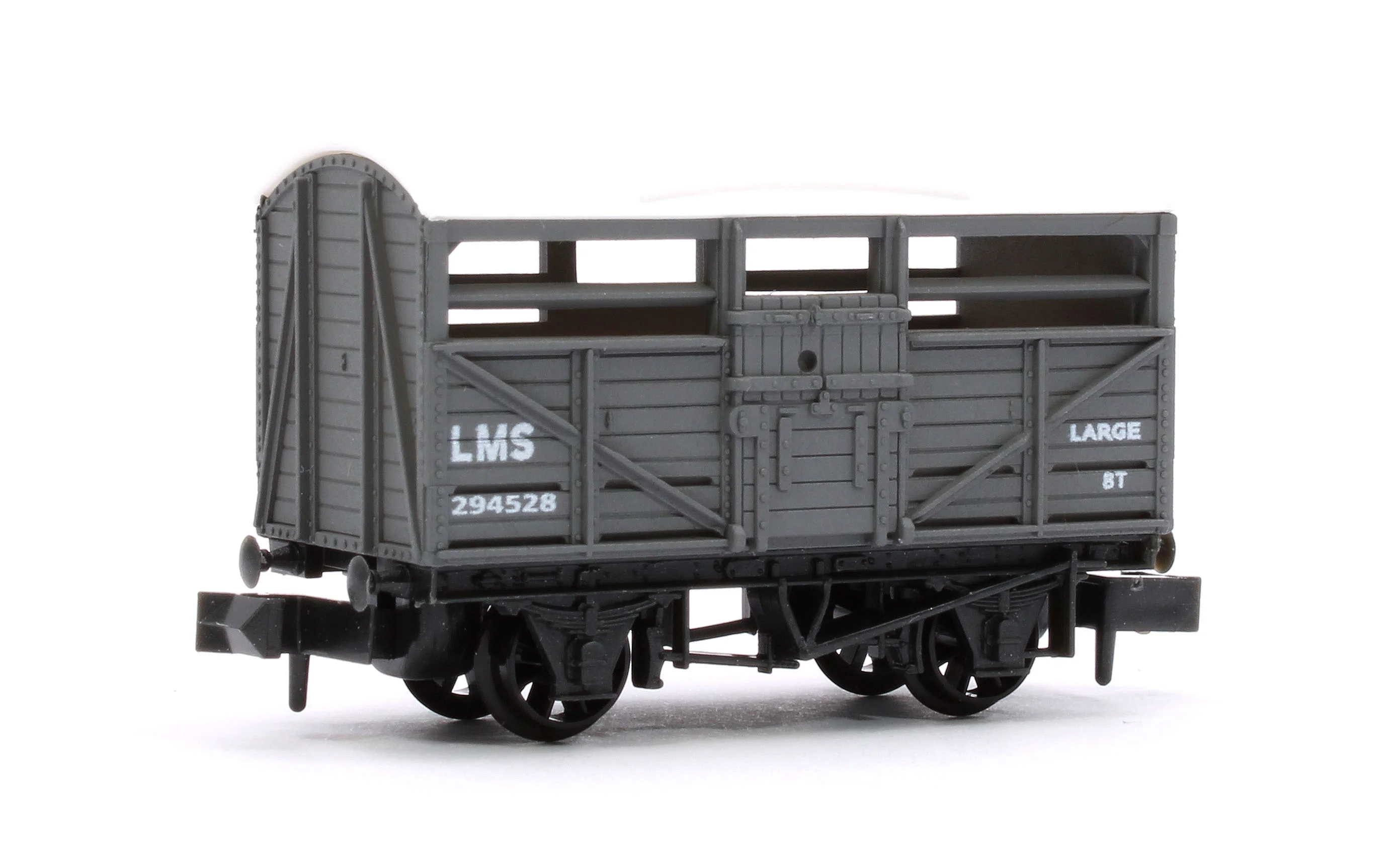 NR45M Cattle Truck, LMS light Grey No.294528 - Image 3