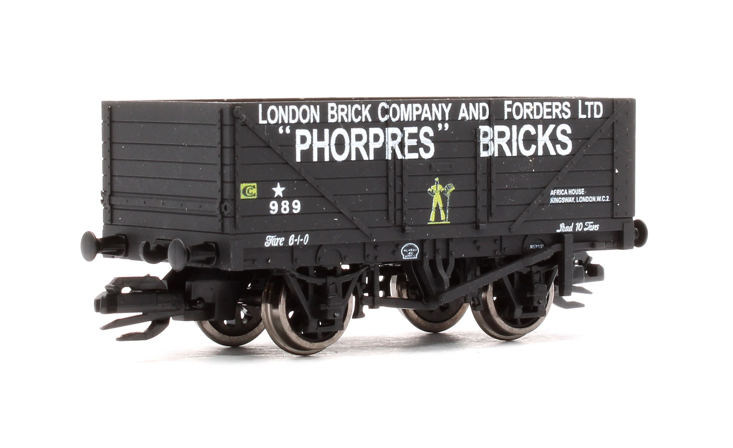 TT:120 Scale 7 Plank Wagon Phorpres Bricks - Image 3