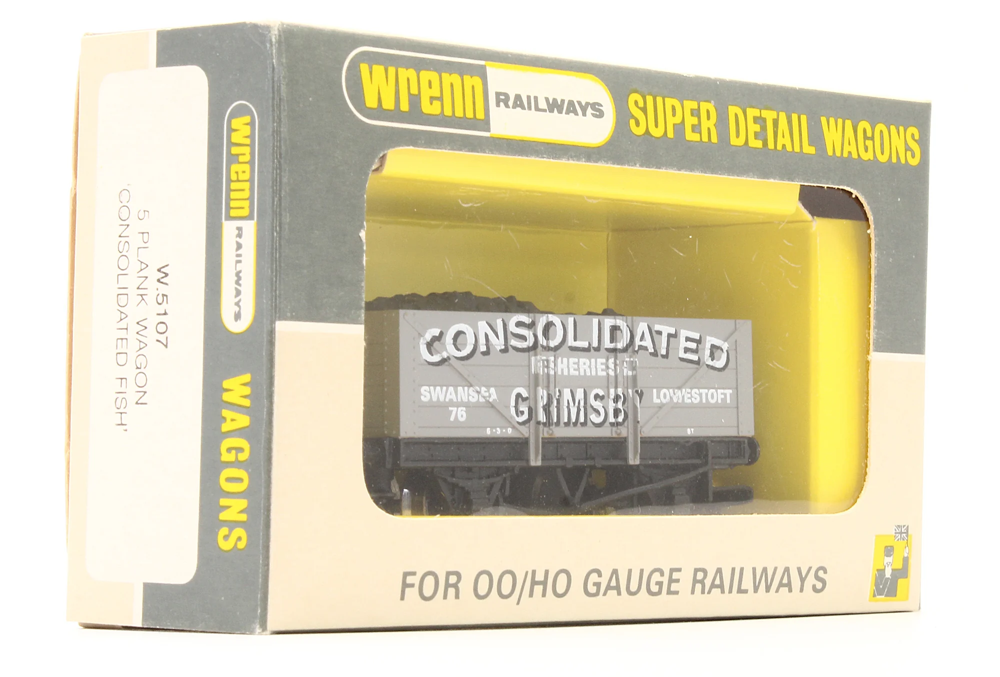 Pre-Owned W5107 5 Plank Wagon 'Consolidated Fish' No.76 - Image 5