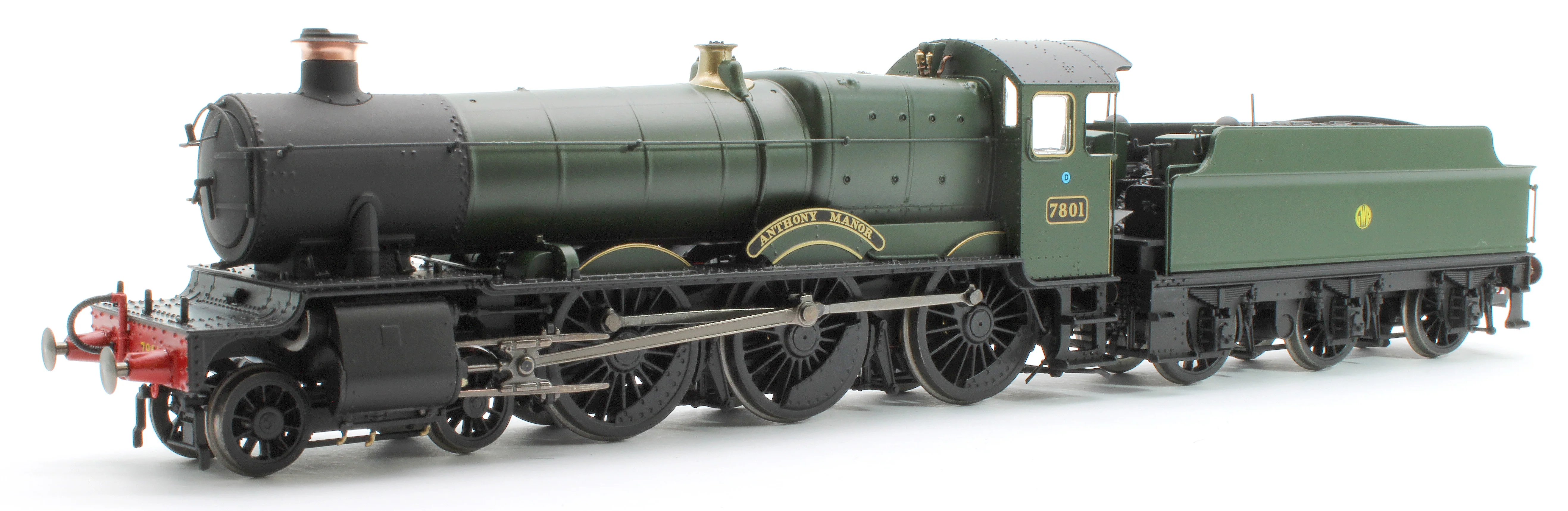 Pre-Owned 'Anthony Manor' GWR Green Manor Class 4-6-0 Steam Locomotive No.7801