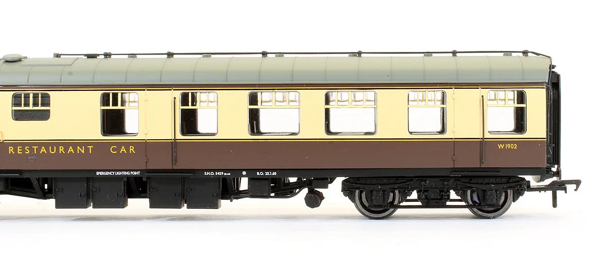 Pre-Owned BR MK1 Restaurant Car RU Chocolate & Cream 'W1902' - Image 3