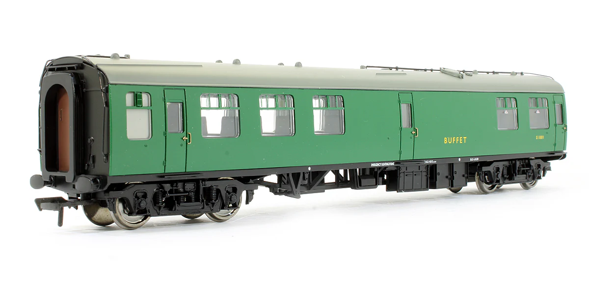 Pre-Owned BR MK1 Restaurant Miniature Buffet Car RMB BR (SR) Green 'S1881'