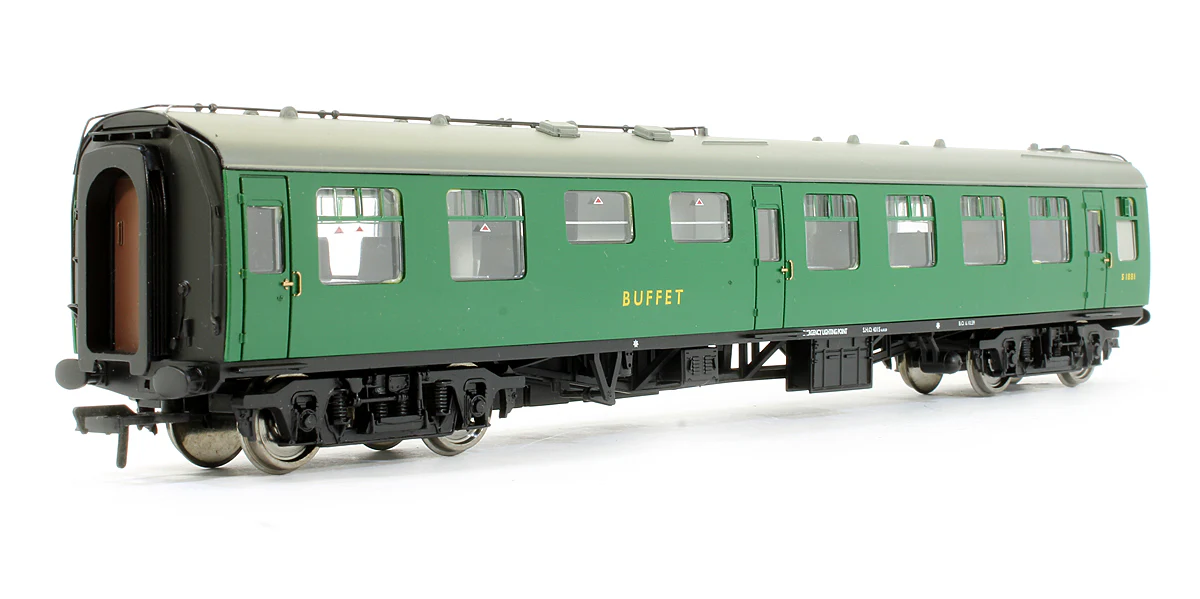 Pre-Owned BR MK1 Restaurant Miniature Buffet Car RMB BR (SR) Green 'S1881' - Image 2
