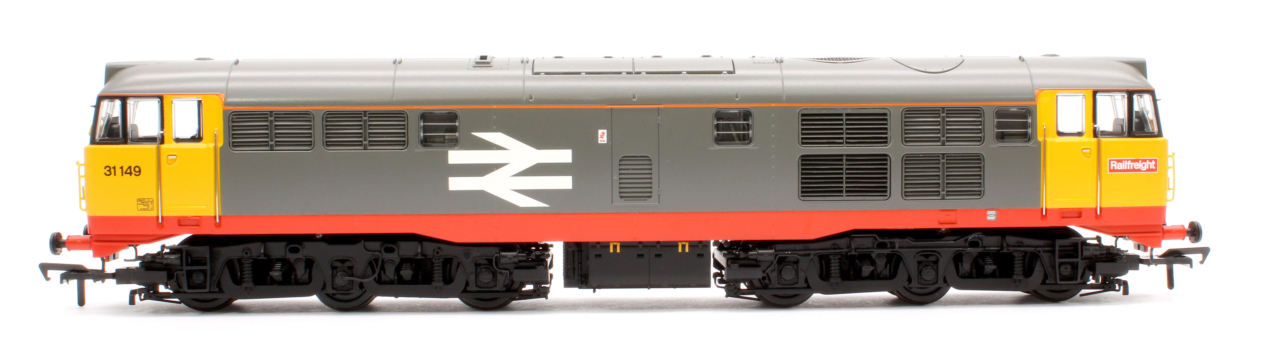 35-821A Class 31/1 Refurbished 31149 BR Railfreight (Red Stripe) Diesel Locomotive - Image 5