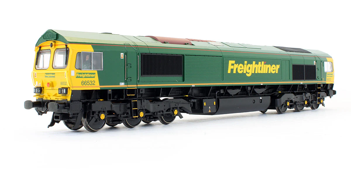 Pre-Owned 32-732 Class 66532 'P&O Nedlloyd Atlas' Freightliner Diesel Locomotive - DCC Fitted - Image 2