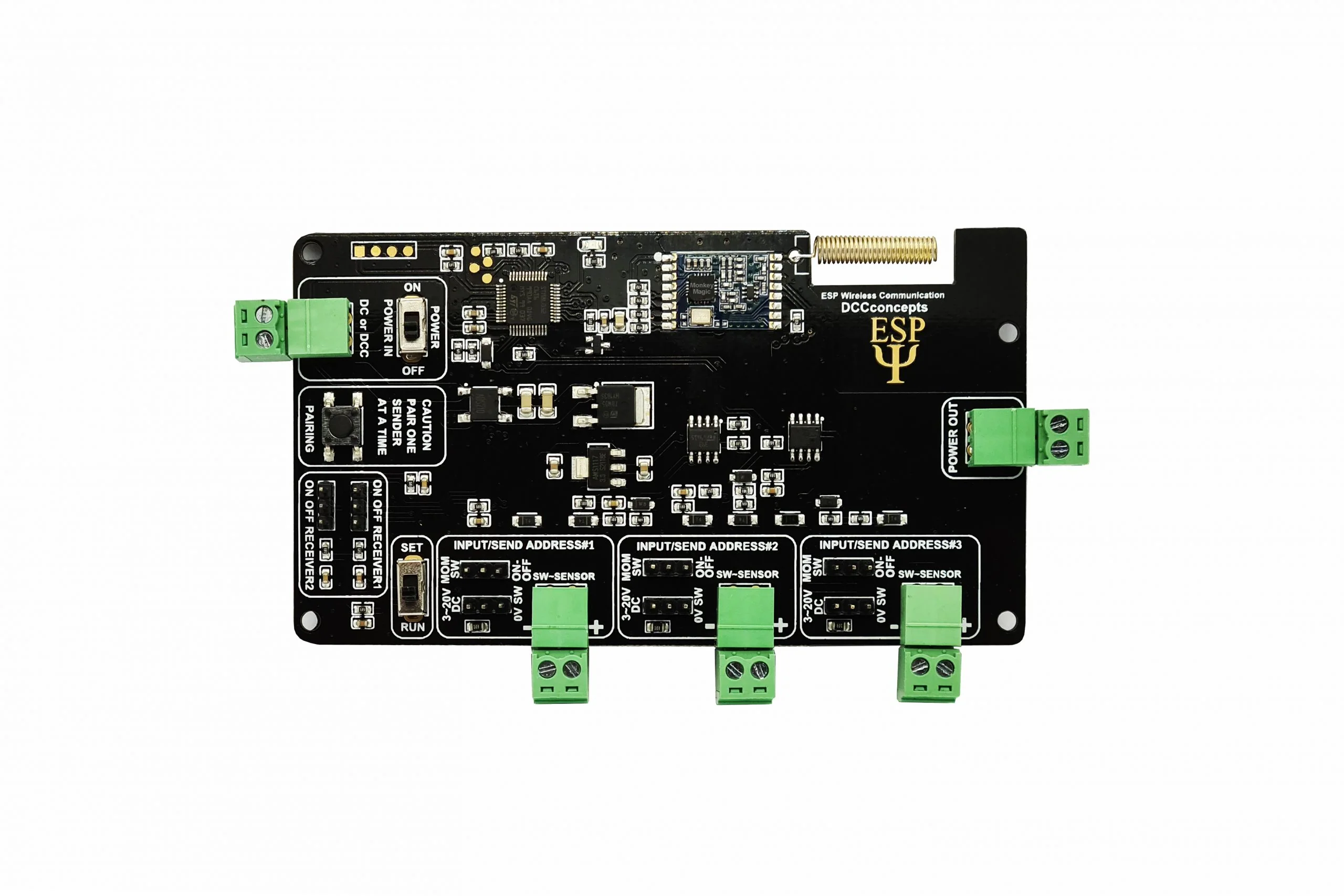 DCC-ESPS.12 ESP® 4x 3-Output DCC Transmitter - Image 3