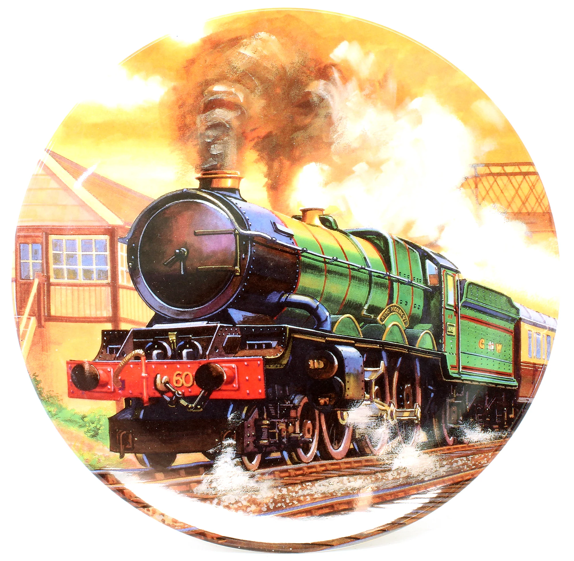 Pre-Owned R650 GWR 4-6-0 'King Henry VI' 6018 Steam Locomotive Limited Edition With Royal Doulton Plate - Image 5