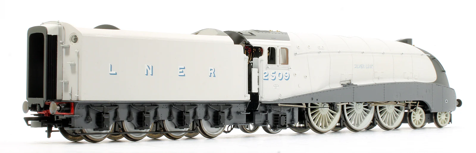 Pre-Owned R3306 LNER 4-6-2 A4 'Silver Link' 2509 Steam Locomotive 'Silver Jubilee Collection' - Image 4