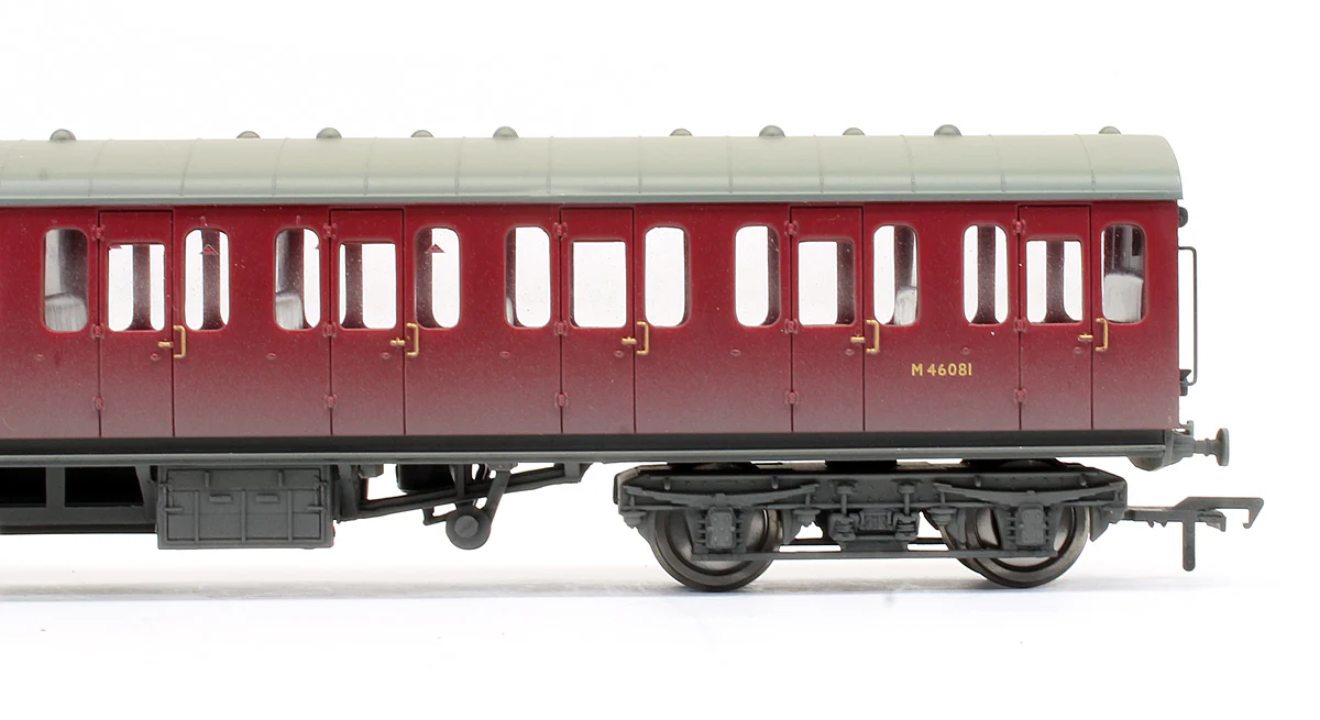 Pre-Owned MK1 Suburban Second Coach BR Crimson (Weathered) - Image 3