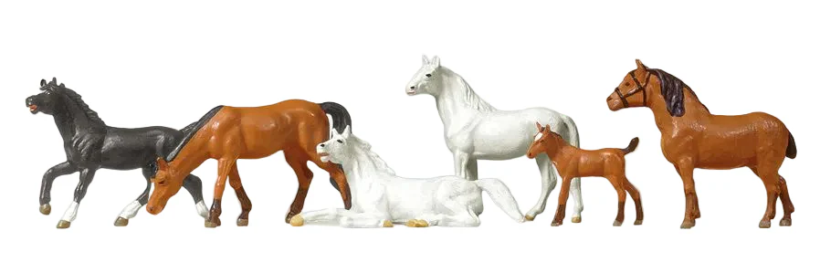 Horses (6) Exclusive Figure Set