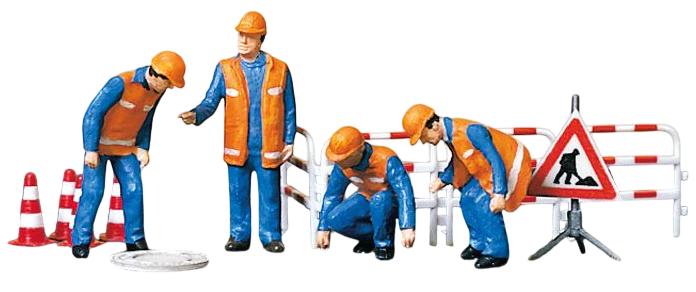 Drain Inspectors (4) and Accessories Exclusive Figure Set
