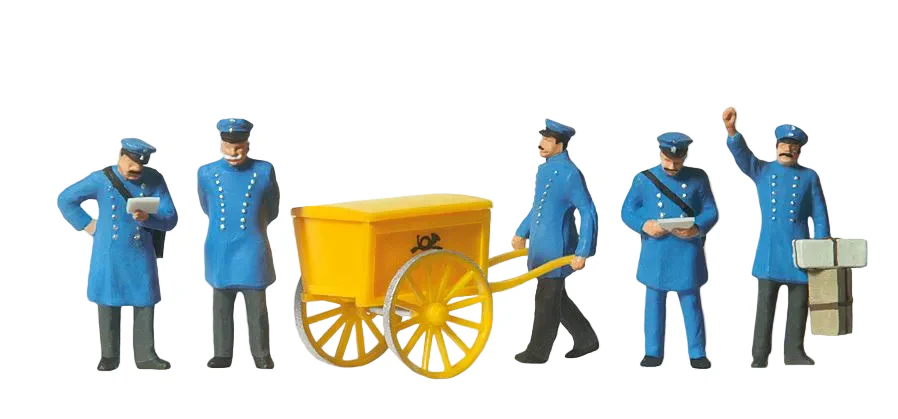 Post Officials 1900 (5) Exclusive Figure Set