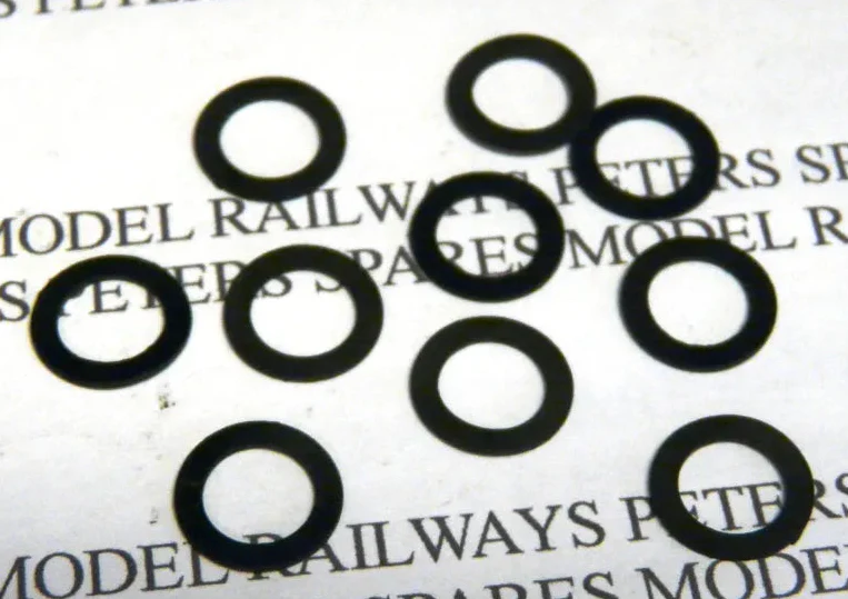 Replacement Lima L1-1505-00 Traction Tyres (Large Size) (10 Pack) OO/HO Gauge
