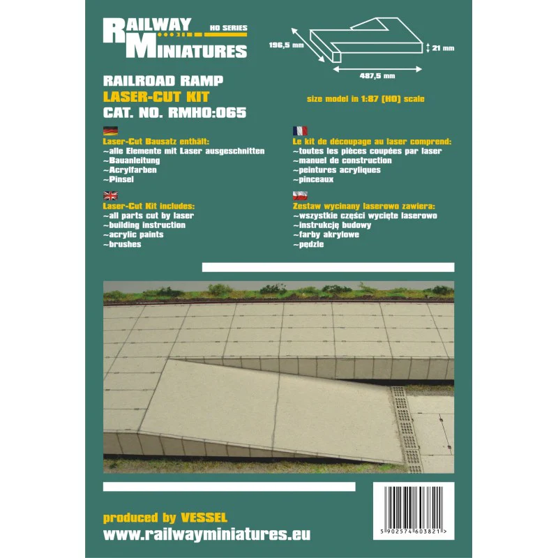 RMH0:065 Railroad Ramp Kit - Image 2