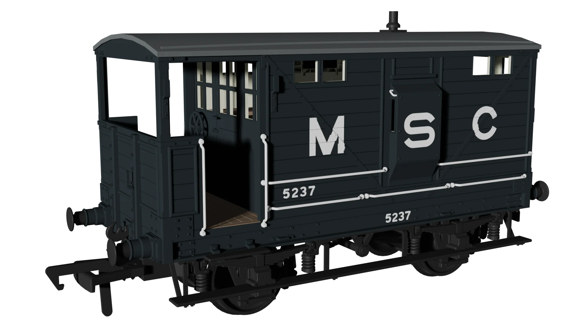 LNWR D17b Brake - MSC No.5237