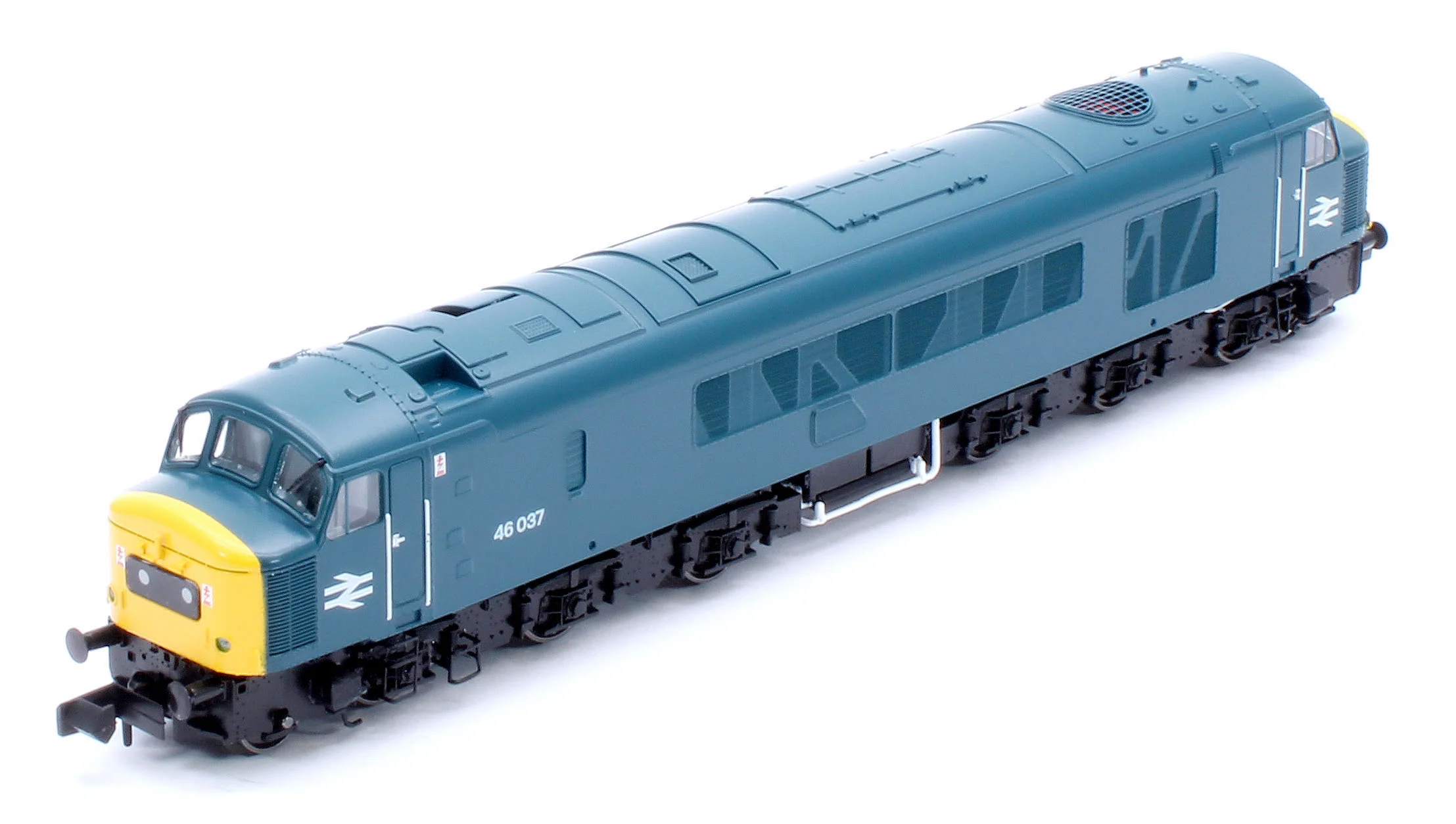 948205 Class 46 46037 BR Blue With Domino Headcodes Diesel Locomotive - Image 10