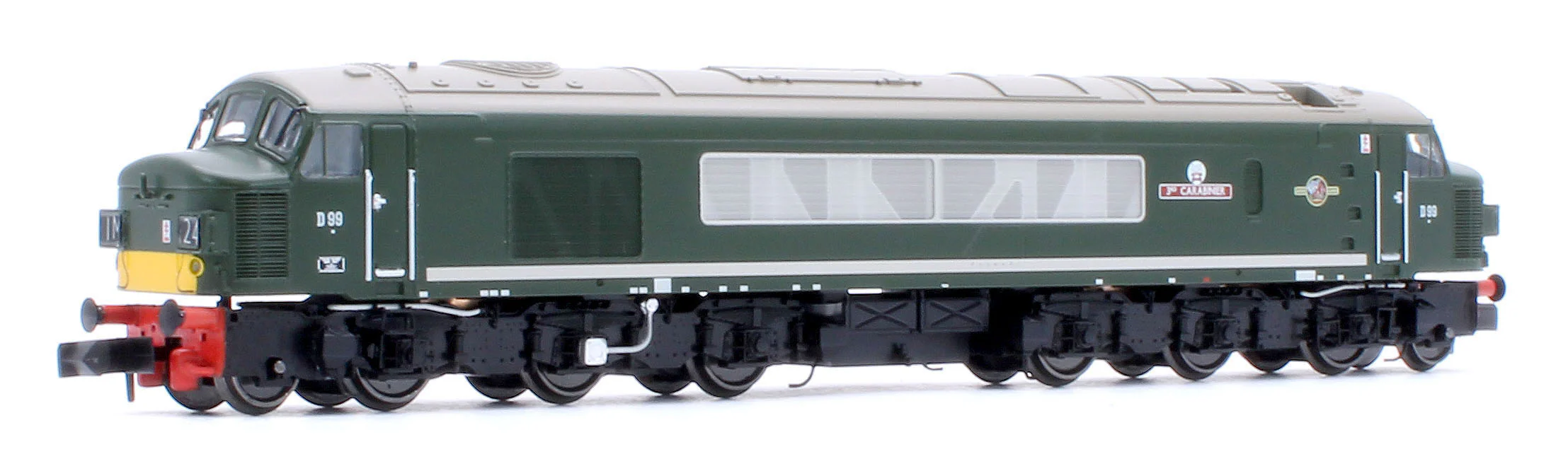 948602 Class 45 D99 "3rd Carabinier" BR Green With Small Yellow Panels Diesel Locomotive - DCC Sound - Image 4