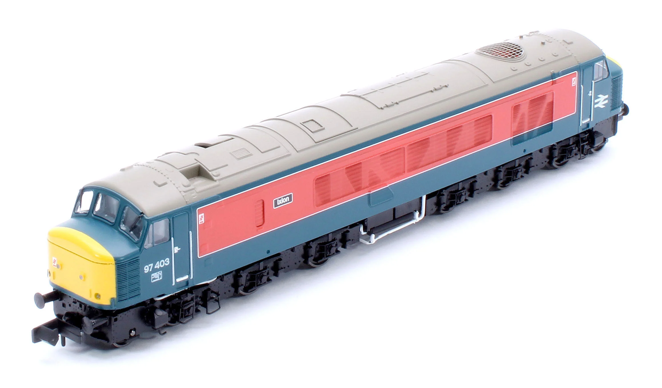 948707 Class 46 97403 Ixion RTC Blue/Red With Sealed Beam Headlights Diesel Locomotive - DCC Sound - Image 10