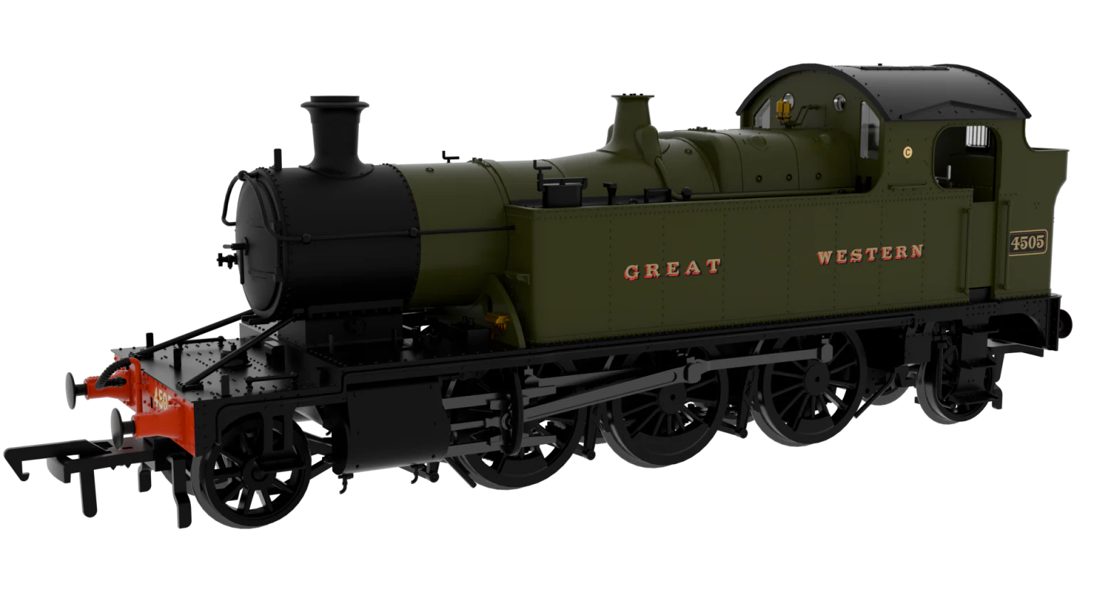 GWR 45xx No.4505 Great Western Green Steam Locomotive - DCC Sound