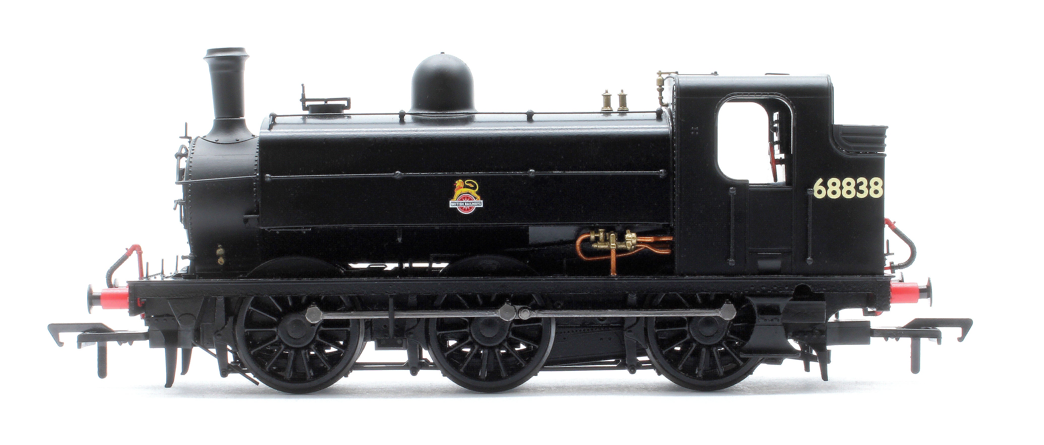 958008 LNER J52/2 No.68838 BR Unlined Black Early Crest Steam Tank Locomotive - Image 5
