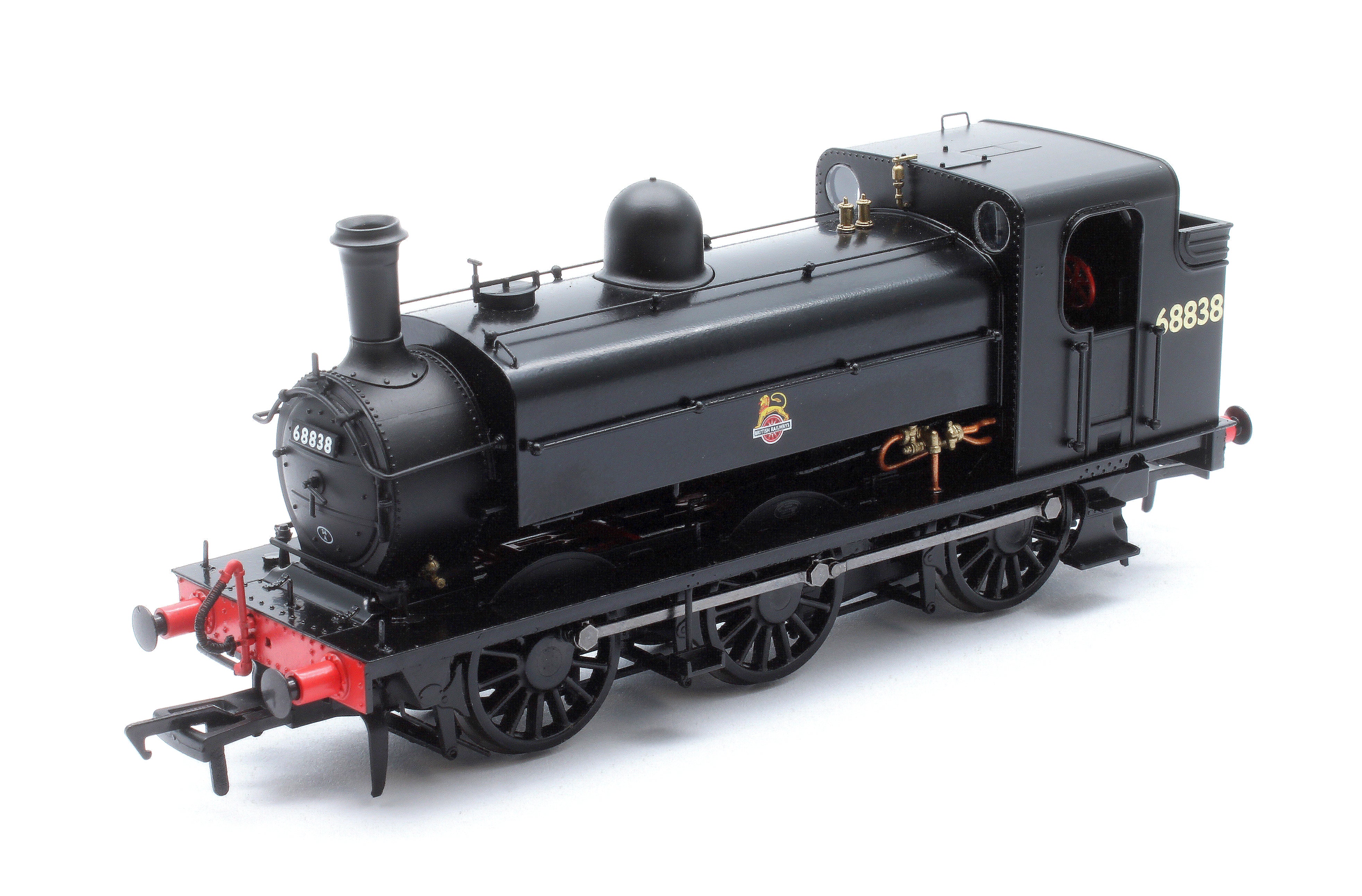 958008 LNER J52/2 No.68838 BR Unlined Black Early Crest Steam Tank Locomotive - Image 7
