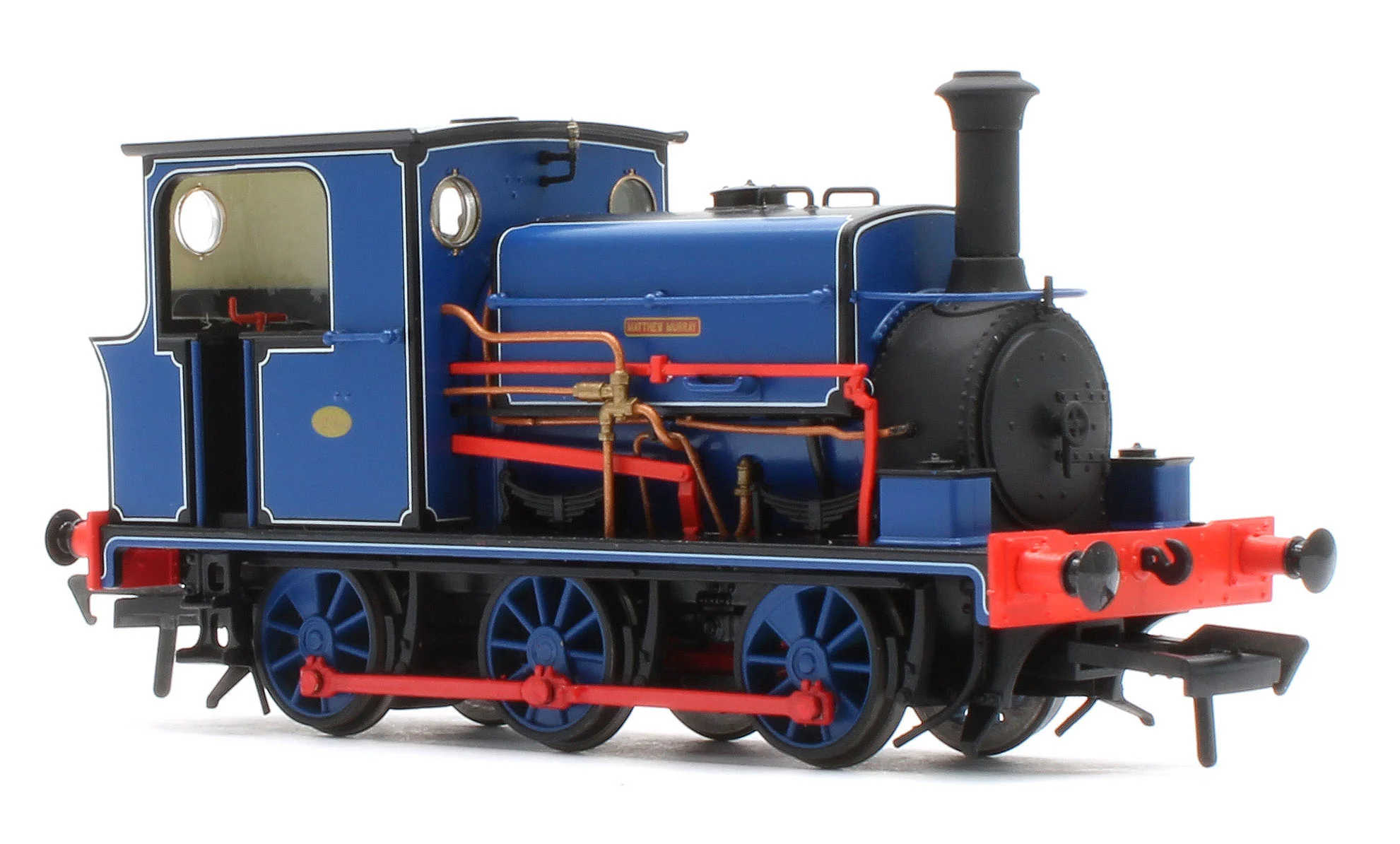 960001 Manning Wardle L Class 'Matthew Murray' in Lined Blue 0-6-0ST Steam Tank Locomotive - Image 6