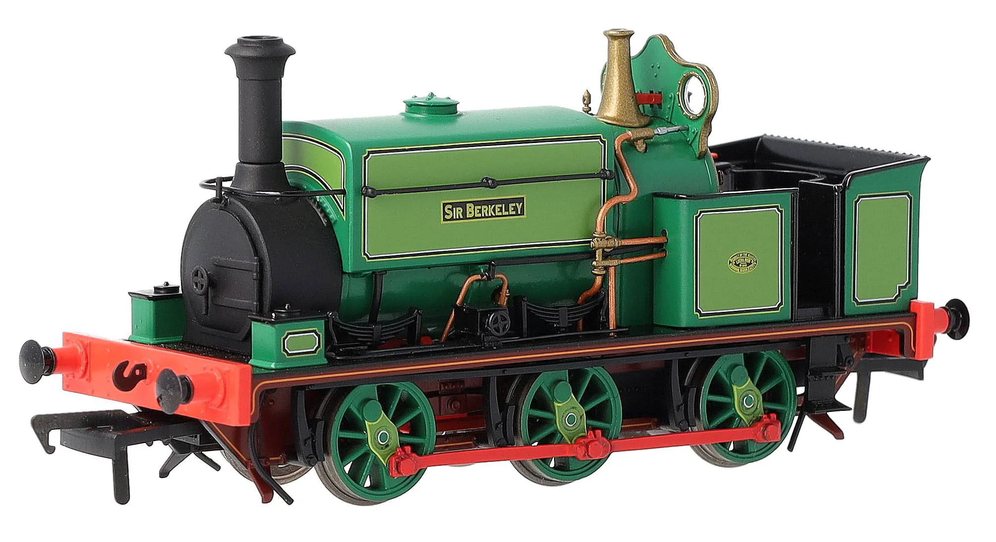 960003 Manning Wardle L Class 'Sir Berkeley' (as Preserved) in Lined Green 0-6-0ST Steam Tank Locomotive