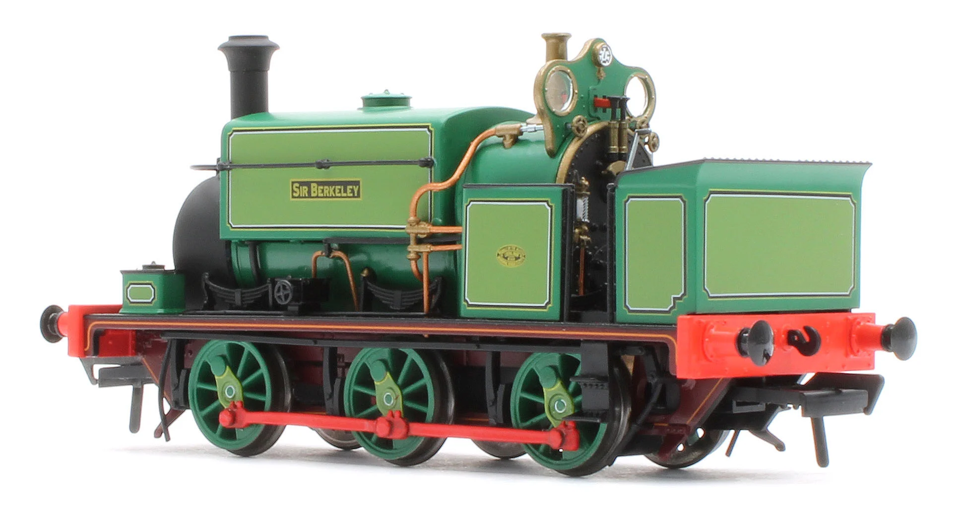 960003 Manning Wardle L Class 'Sir Berkeley' (as Preserved) in Lined Green 0-6-0ST Steam Tank Locomotive - Image 3