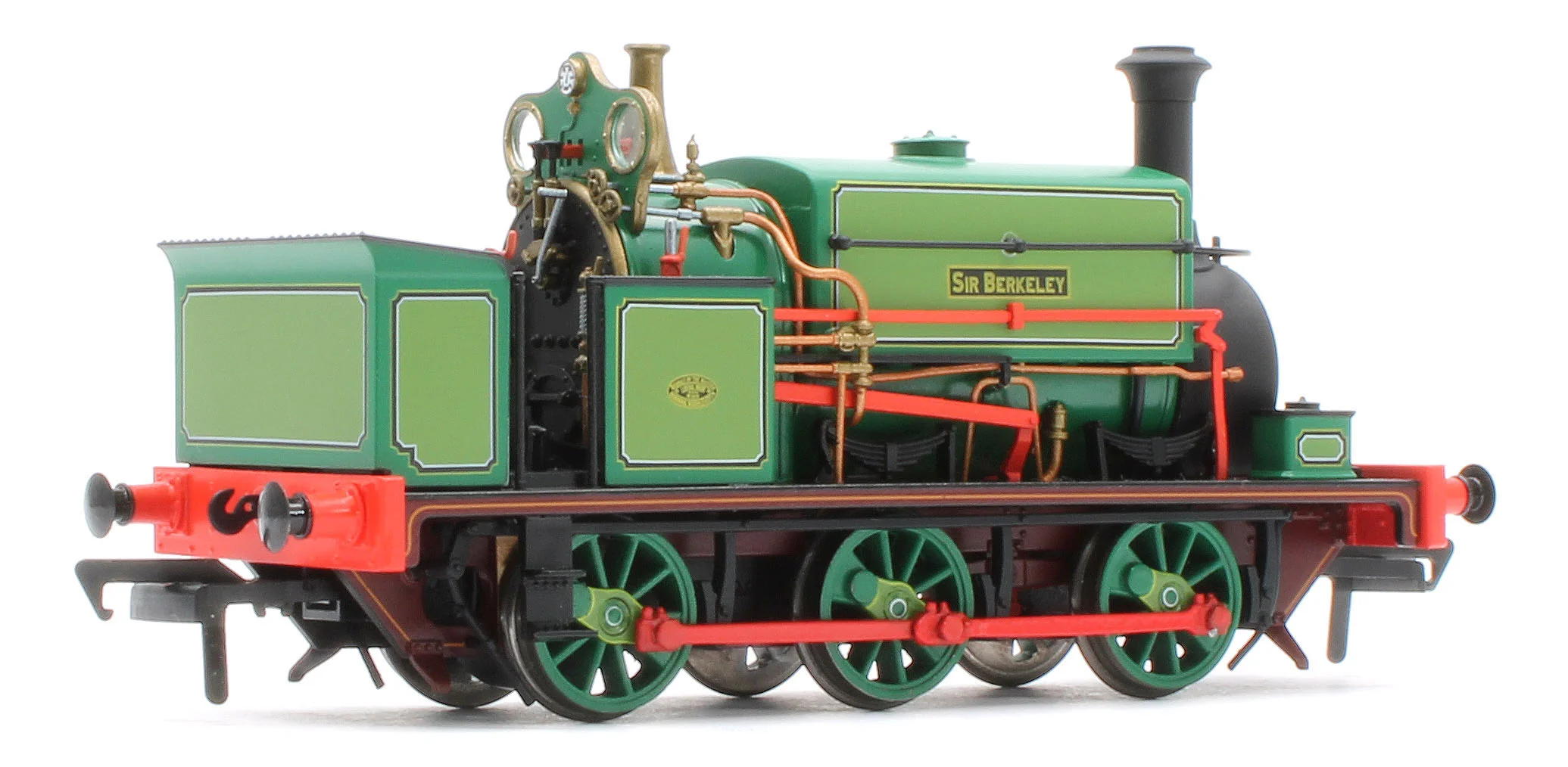 960003 Manning Wardle L Class 'Sir Berkeley' (as Preserved) in Lined Green 0-6-0ST Steam Tank Locomotive - Image 4