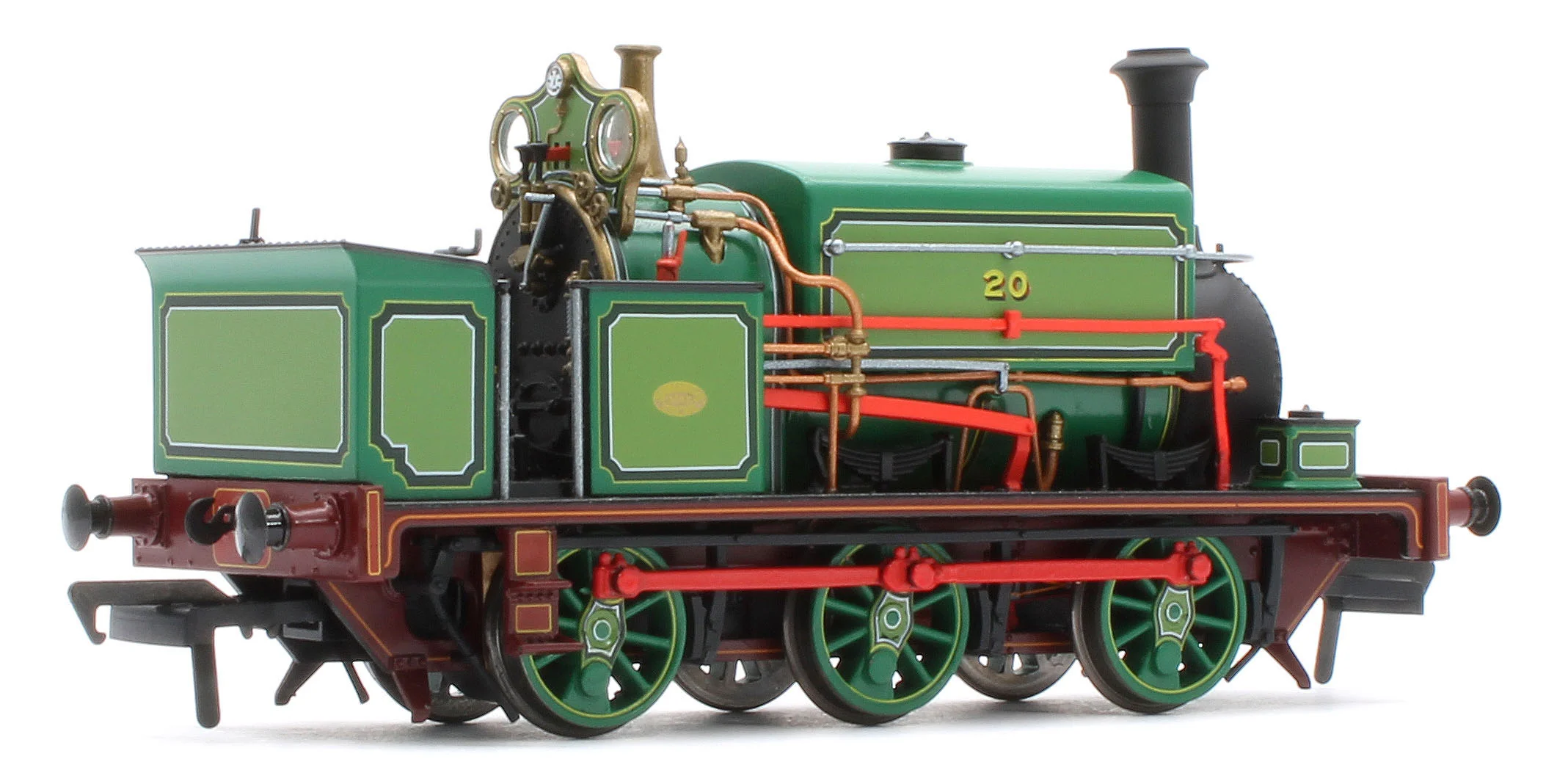 960505 Manning Wardle L Class 'Logan and Hemmingway' No.20 in Lined Green 0-6-0ST Steam Tank Locomotive - DCC Sound - Image 4