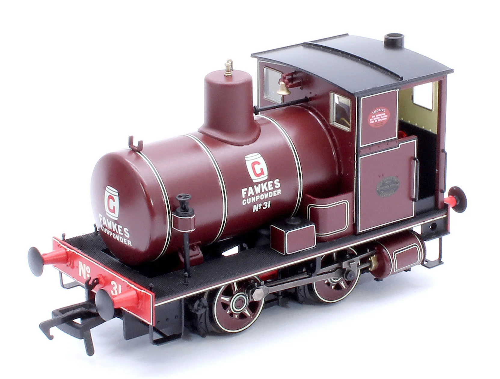 965011 Andrew Barclay Fireless 0-4-0 G. Fawkes Gunpowder Works No.31 Steam Locomotive - Image 13