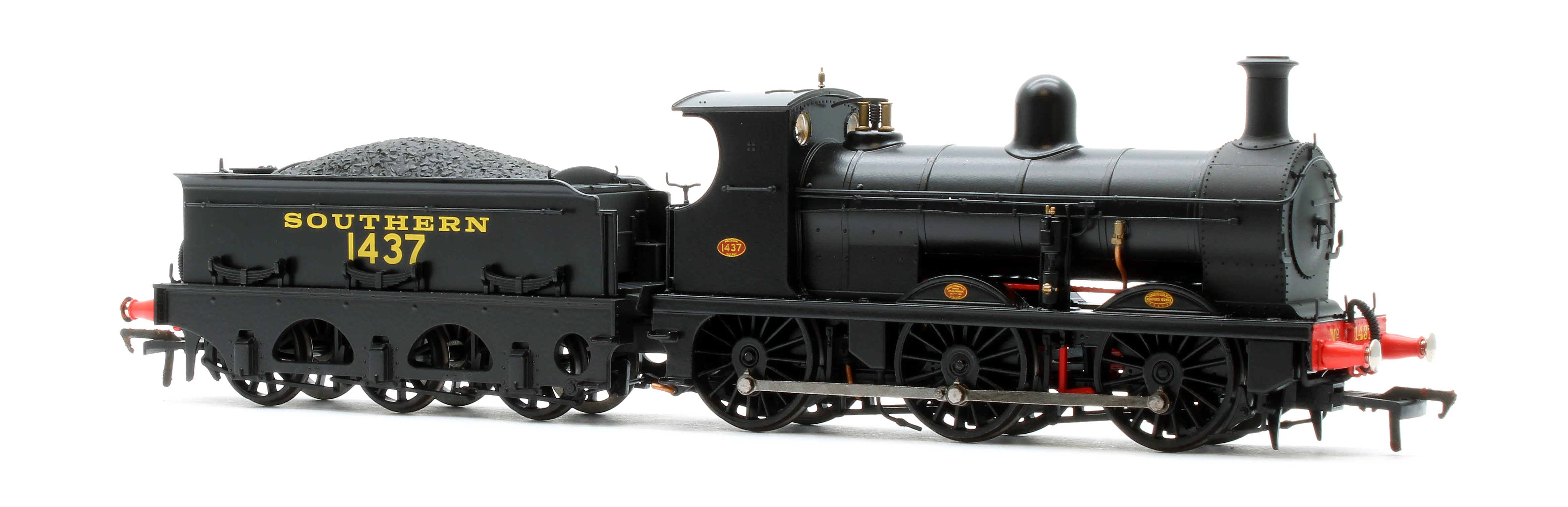966005 SECR O1 No.1437 SR Plain Black (Egyptian Lettering) Steam Locomotive - Image 2