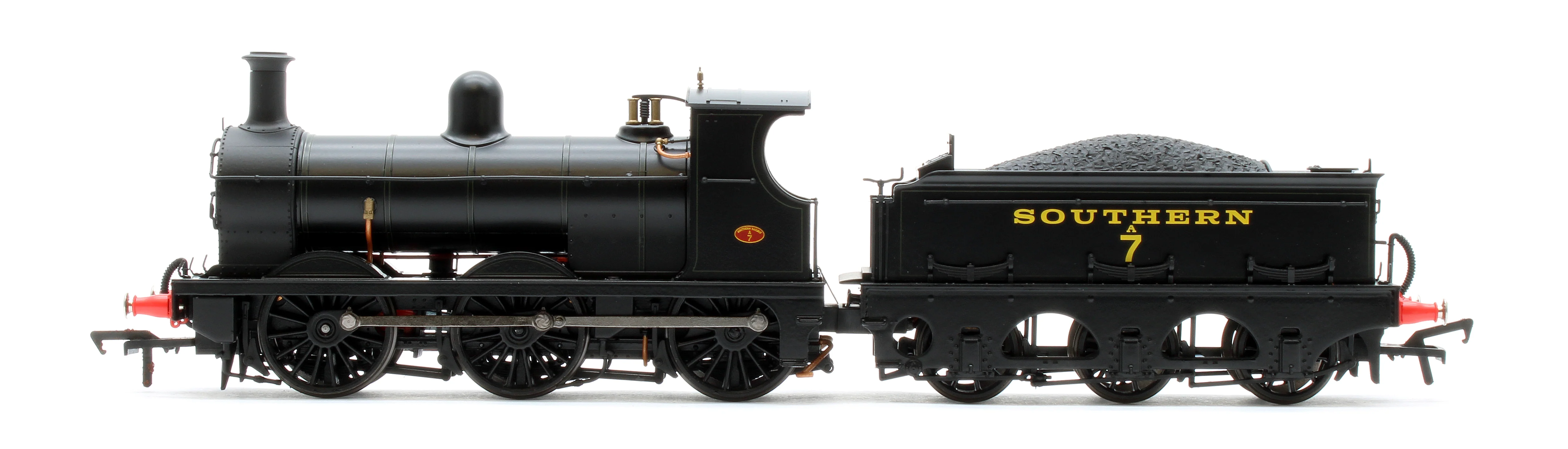 966504 SECR O1 No.A7 SR Lined Black (Egyptian Lettering) Steam Locomotive - DCC Sound - Image 5