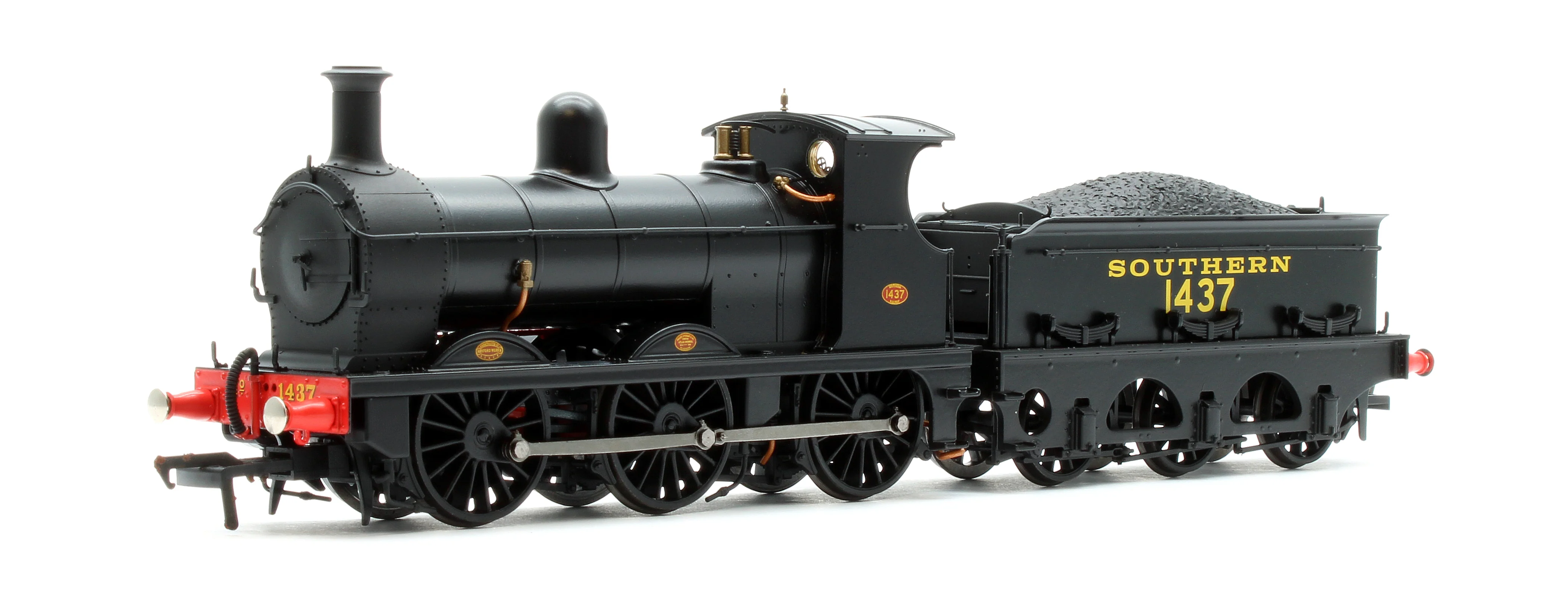 966505 SECR O1 No.1437 SR Plain Black (Egyptian Lettering) Steam Locomotive - DCC Sound