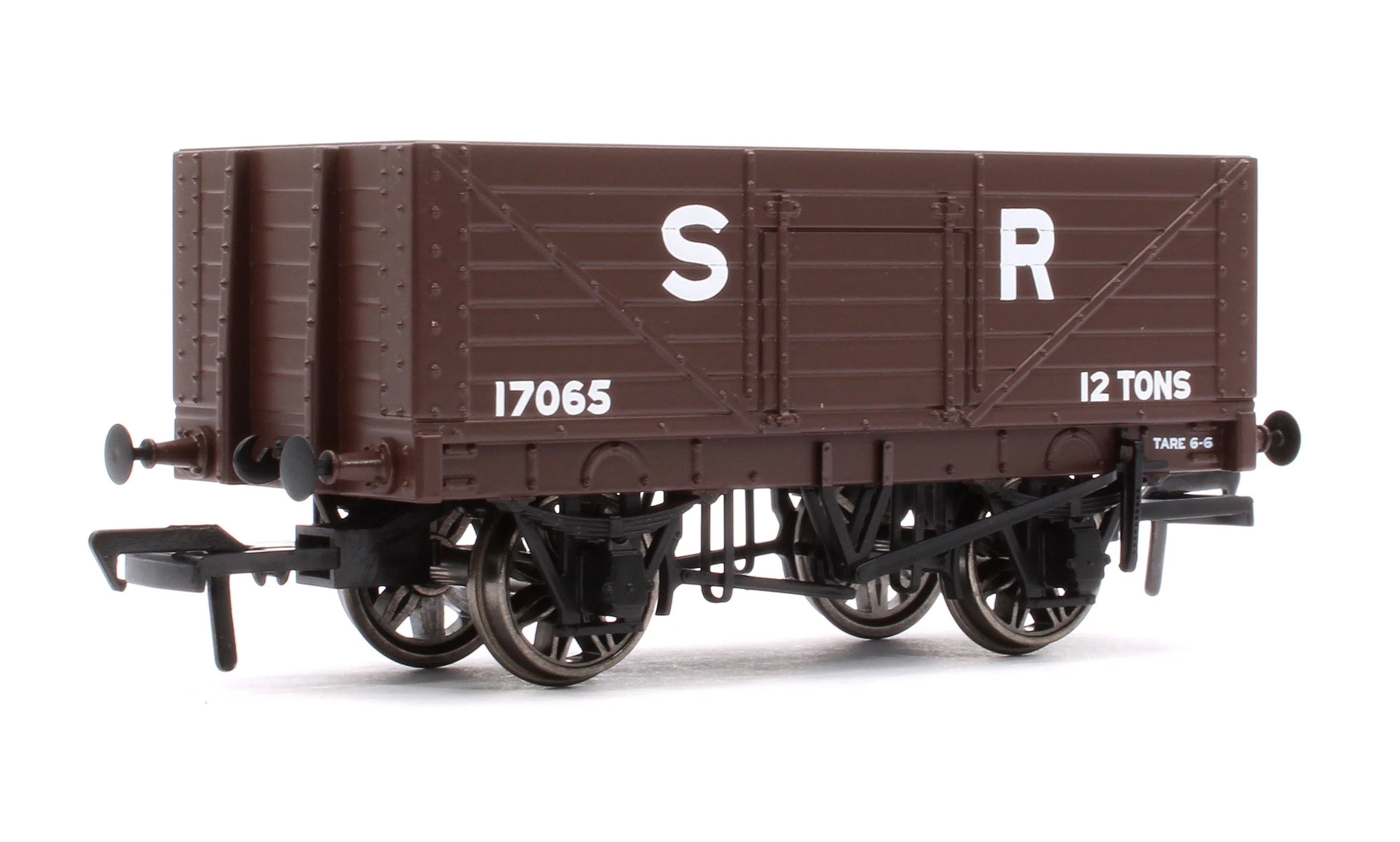967408 SECR 12T 7 Plank Mineral Wagon (SR Dia.1357) SR (pre-1936) No.17065 - Image 3