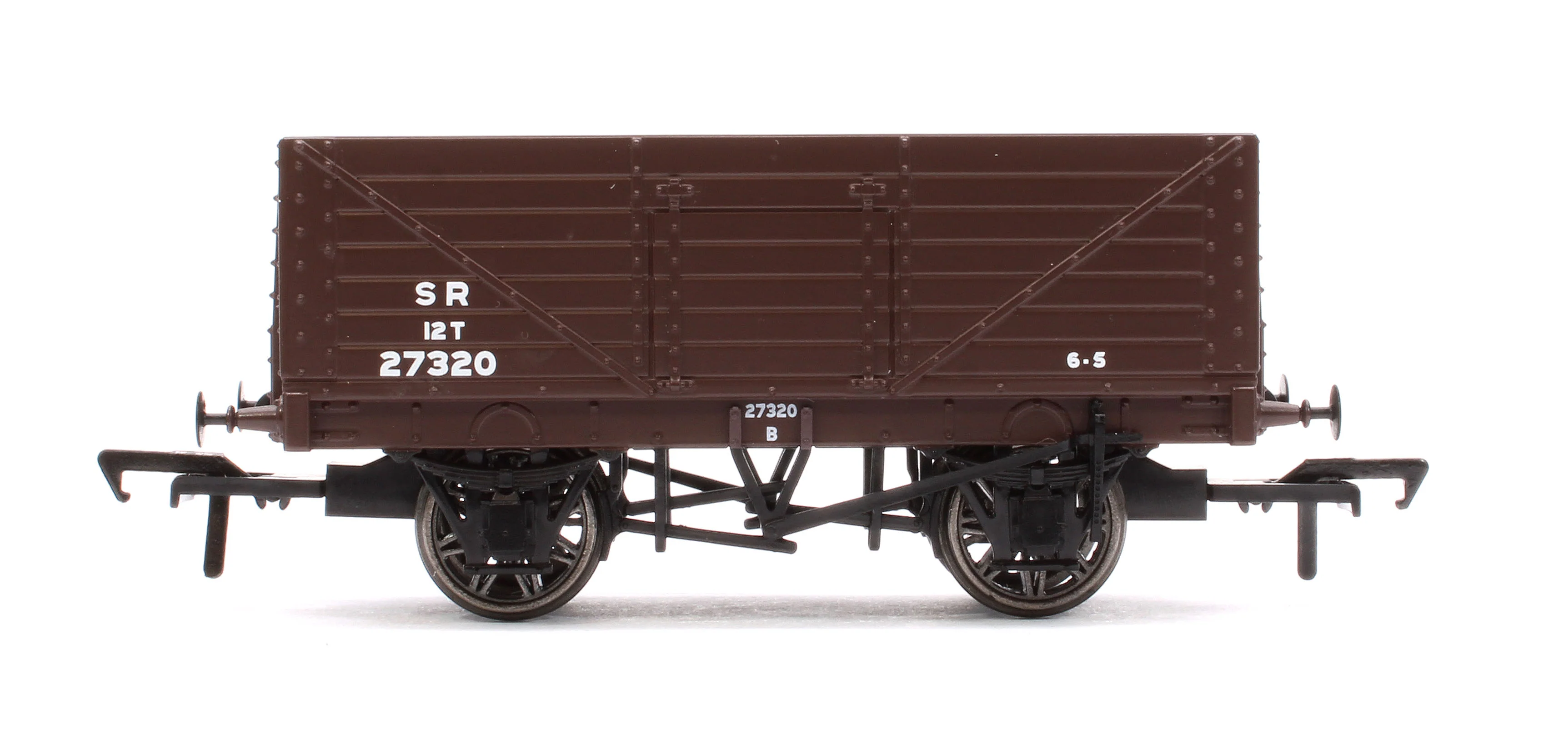 967411 LBSCR 12T 7 Plank Coal Wagon (SR Dia.1373) SR (post-1936) No.27320 - Image 2