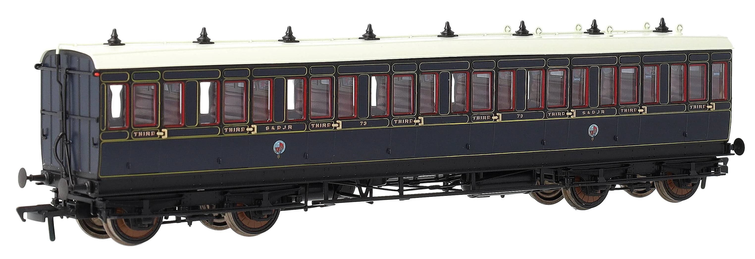 978027 48' SDJR ‘Evolution’ Bogie Coach Non-Corridor Third No.73
