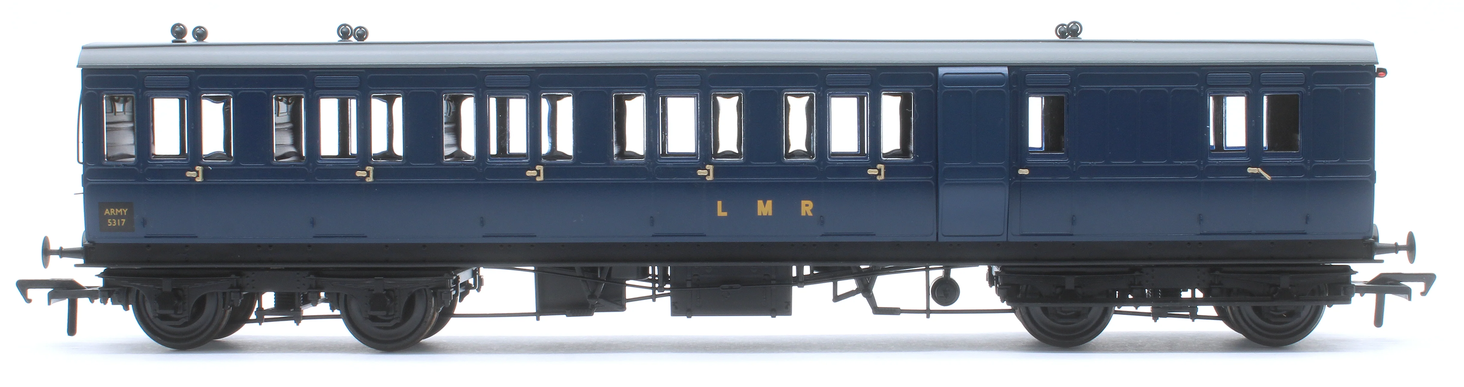 978034 48' LMR ‘Evolution’ Bogie Coach Brake Third ARMY 5317 - Image 3