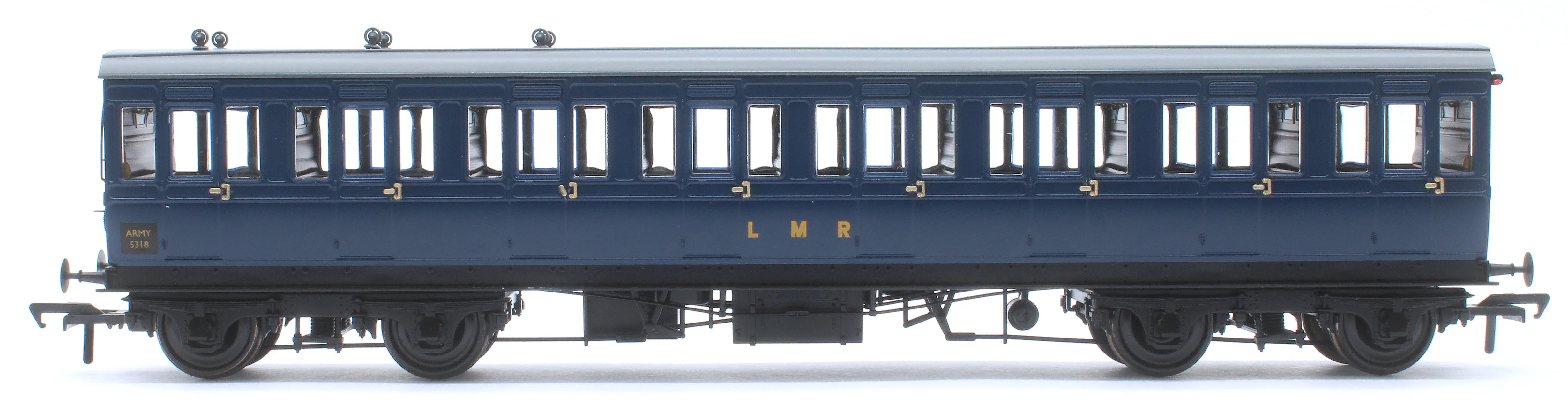 978035 48' LMR âEvolutionâ Bogie Coach Third ARMY 5318 - Image 5
