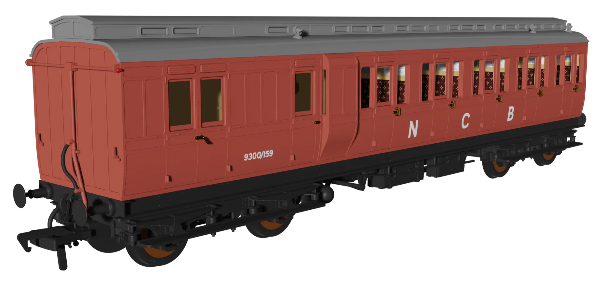 'Evolution' 48' NCB Non-Corridor Carriage No.9300/159, 9300/163 & 9300/151 Triple Pack - Image 3