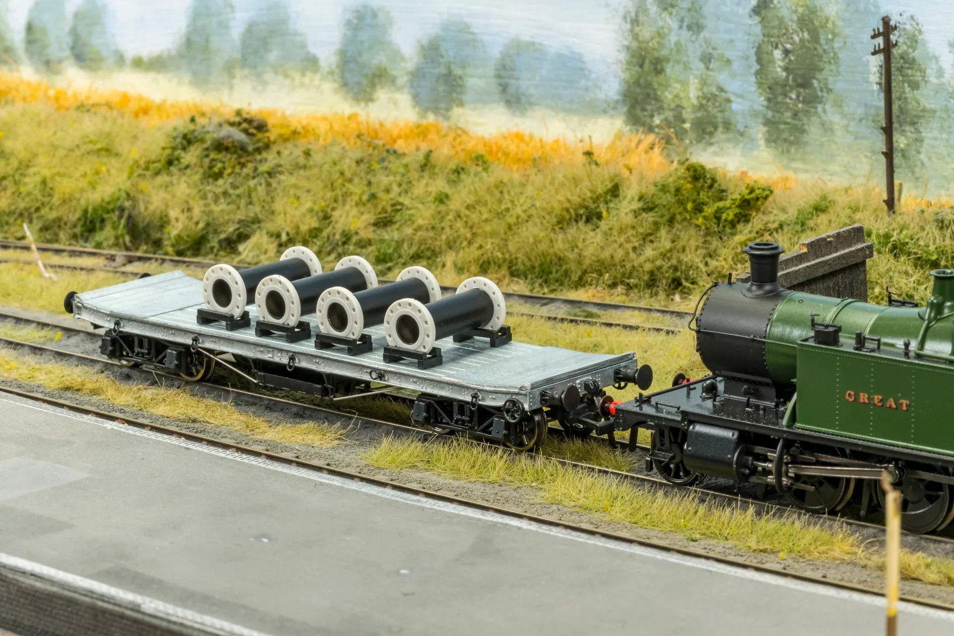 985014 WD 35T Rectank No.M279133 BR Grey (Pipe Load) - Image 2