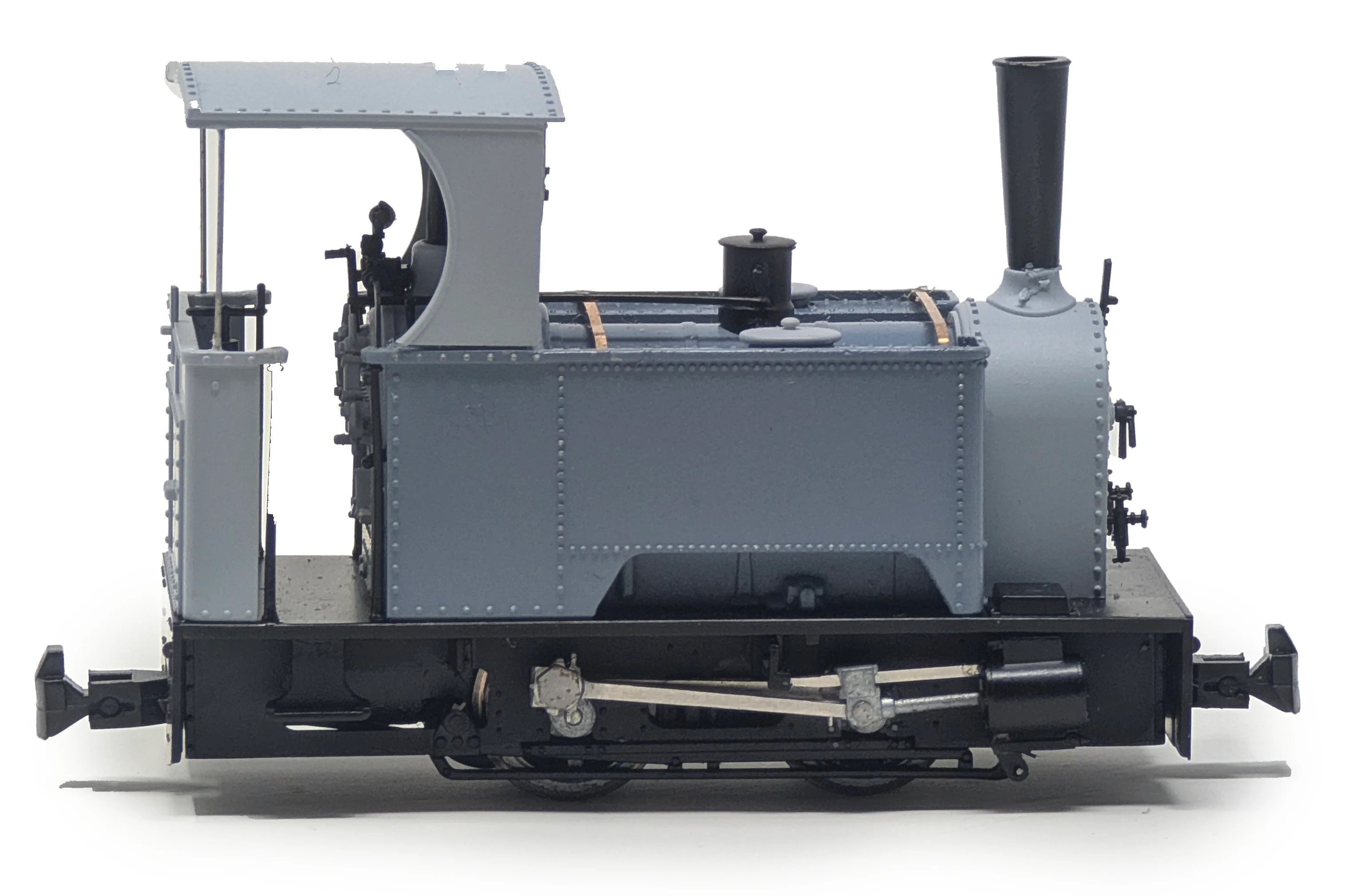 Sirdar Class 0-4-0 Kerr, Stuart & Co. Short-Tank 'What If' - Lined Dark Blue Steam Locomotive - Image 4