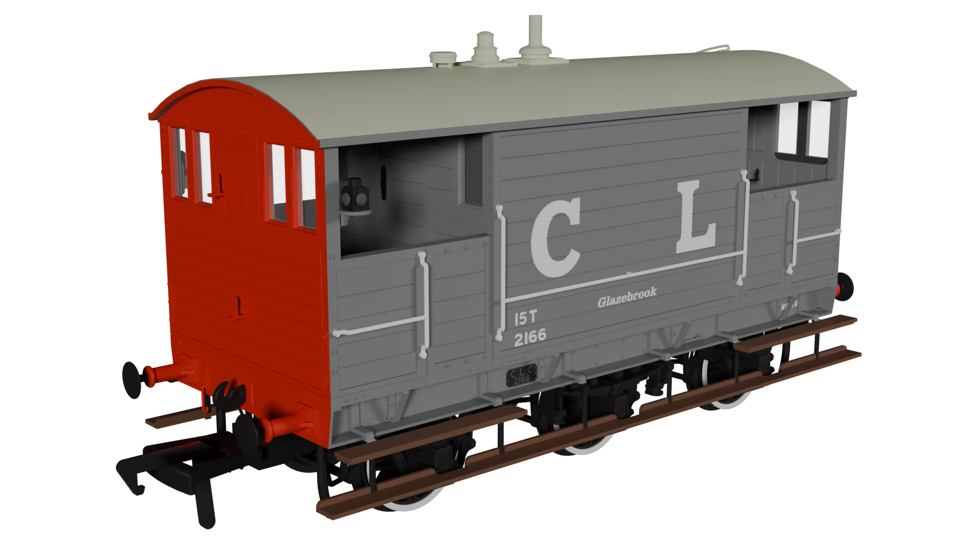 975004 GCR 15T 6w Brake - CLC (Early) Grey No.2166