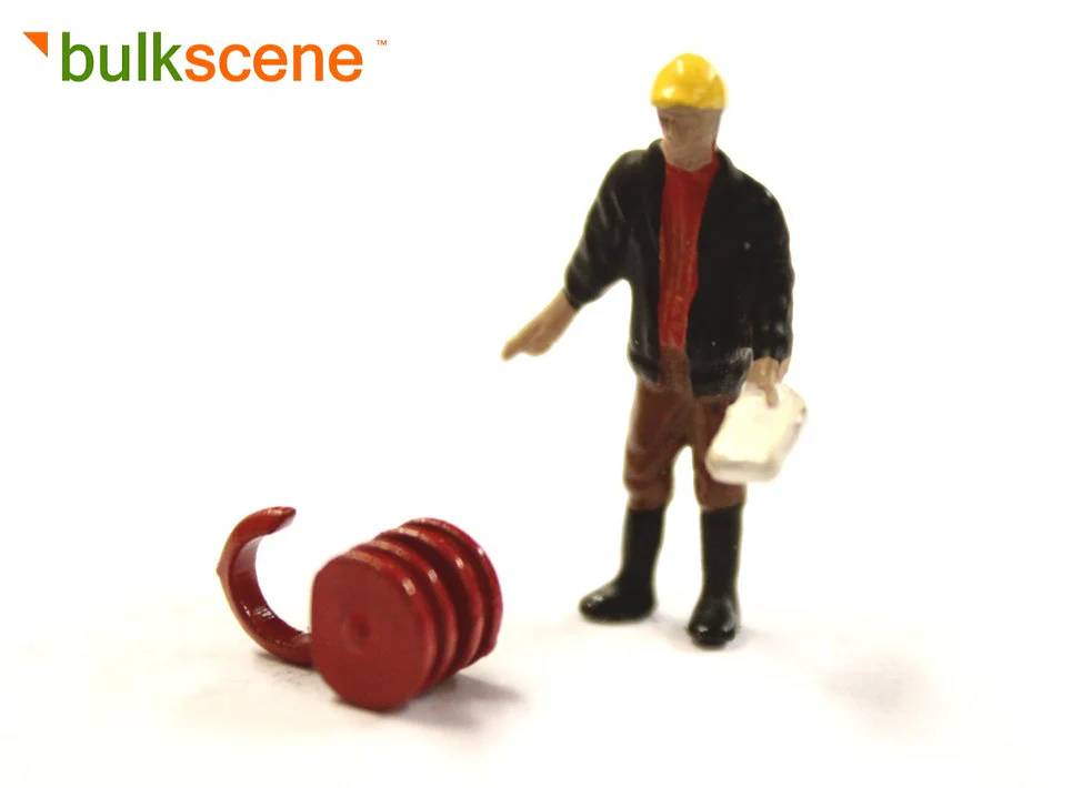 BSSRCH5 Red Crane Hook (x5)