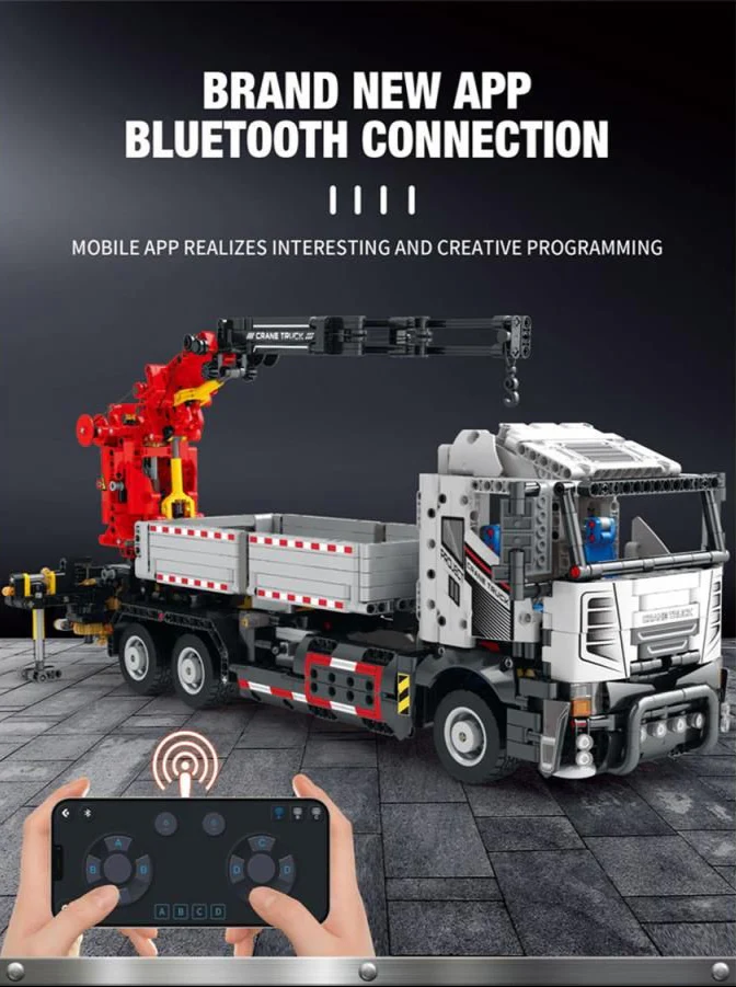 RC Crane Lorry 2328pc Construction Set - Image 2
