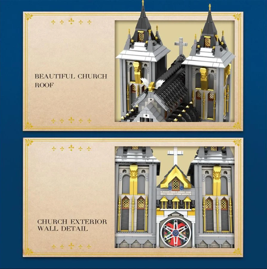 Medieval Church 3468pc Construction Set - Image 5