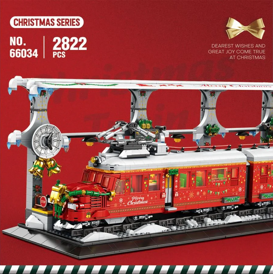 Christmas Train 2822pc Construction Set - Image 2