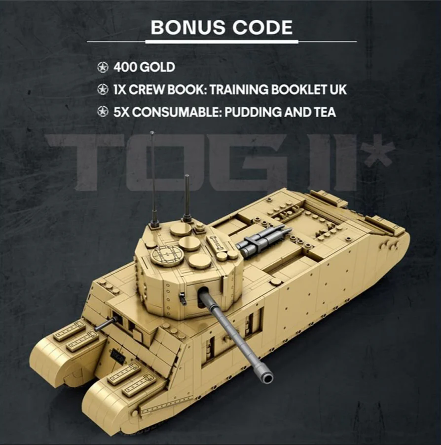 World of Tanks TOG II 1427pc Construction Set - Image 2
