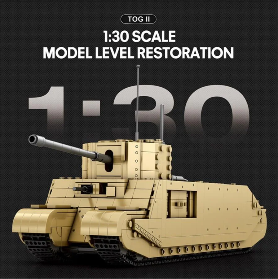 World of Tanks TOG II 1427pc Construction Set - Image 3