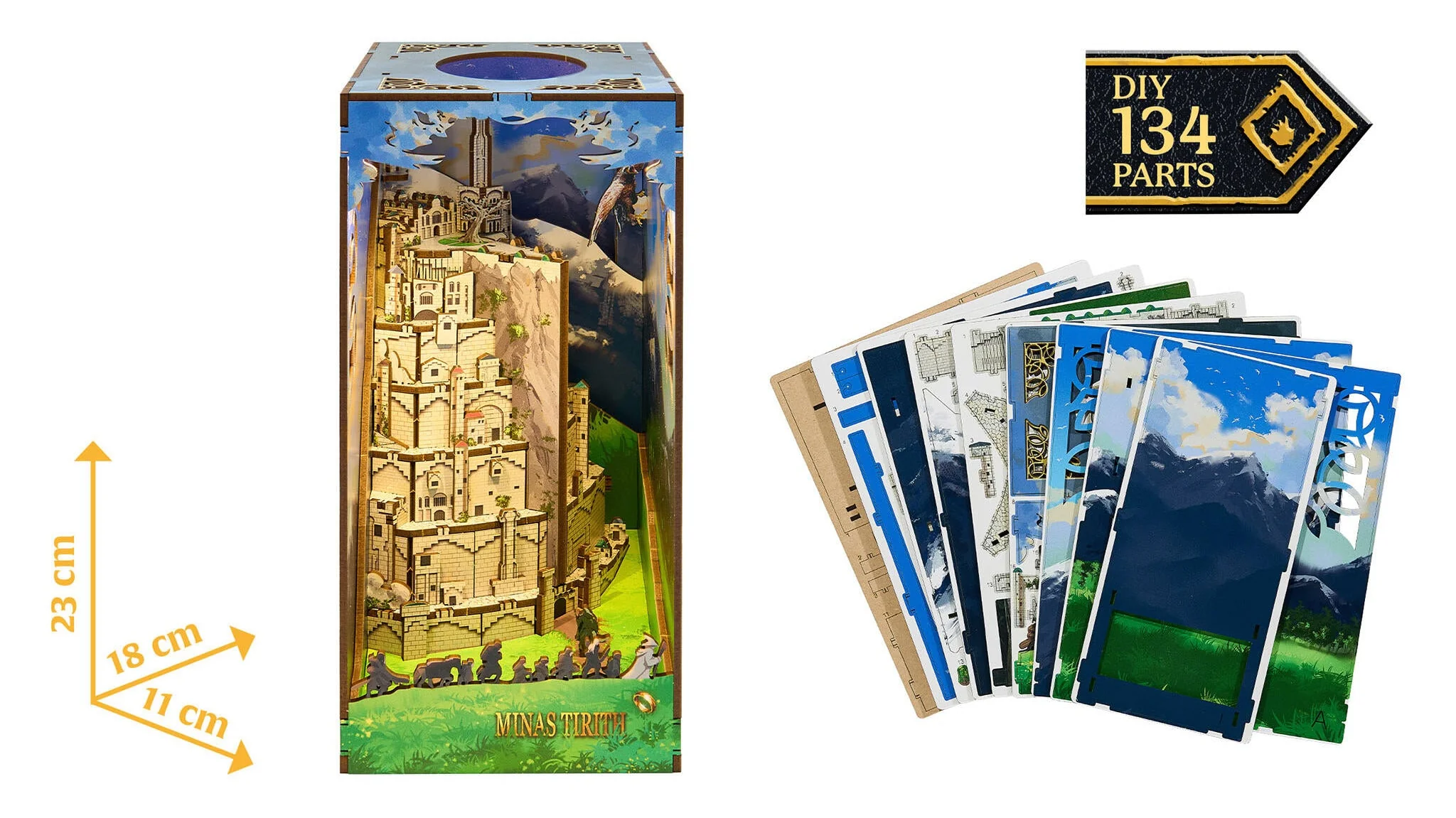Lord of the Rings Minas Tirith Tiny Adventures Model Kit - Image 3